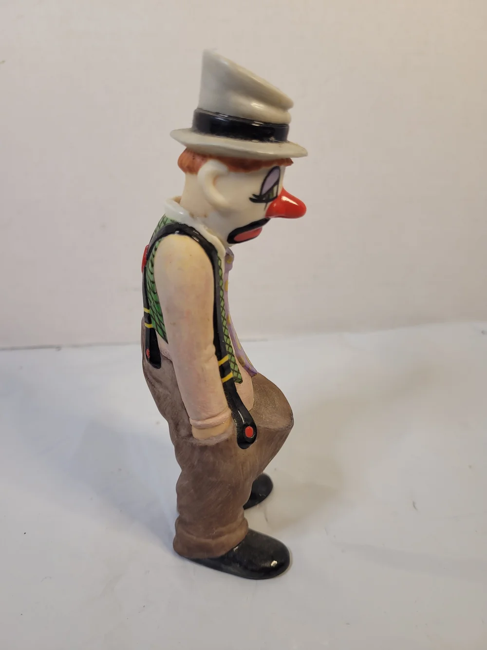 Vintage 1975 Sad Clown Cactus Planter 6 Inch (D)
